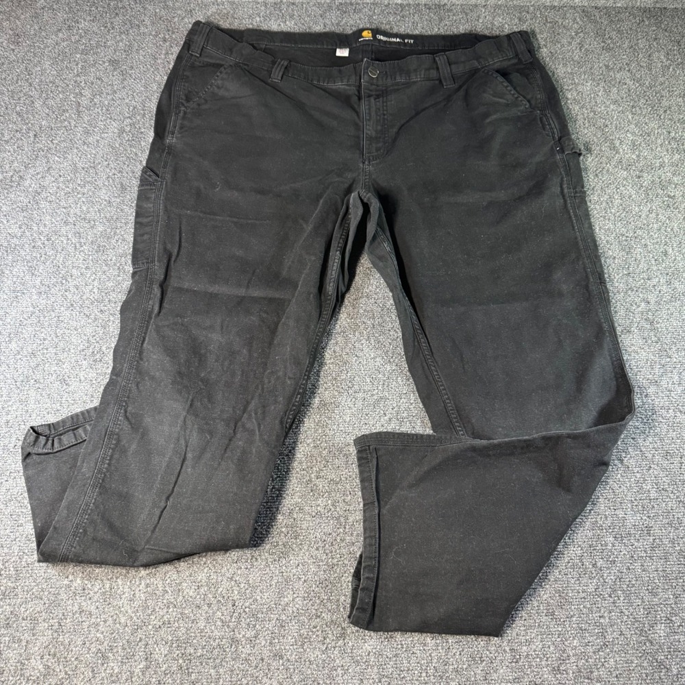 Carhartt Womens 24W Black Original Fit Utility Carpenter Pants 102080 001